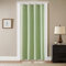GYROHOME Tende per porte in tinta unita, colore verde chiaro, con occhielli tendaggi oscuranti, pannello singolo, per porte e finestre, 100 x 200 cm