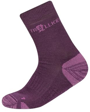 Trollkids Kids Preikestolen Hiking Socks | Strapazierfähig, Materialmischung mit hohem Wollanteil