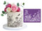 Kuchendekorationsschablonen, Kuchengitterschablone, Spitze, Blume, Gras, Stoff, Kuchenschablone, Dekorationswerkzeug für Fondant, Backen, Gebäck, Gummipaste, Werkzeuge