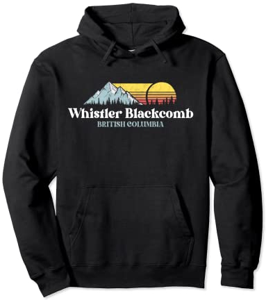 Whistler Blackcomb, Britisches Kolumbien, Ski, Snowboard, Wandern Pullover Hoodie