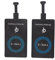 2 Pièces Chargeur sans Fil QI Type-c Adaptateur de Charge sans Fil Récepteur Récepteur de Charge de Téléphone Portable Auto-adhésif Chargeur Ultra Mince, Universel pour Téléphone