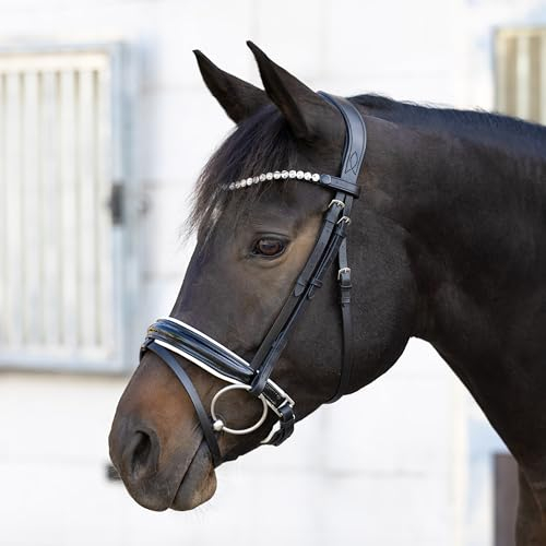 Heinick Trense Selection Lack Zaumhaken Weiss Schnellwechselsystem ~ Warmblut ~