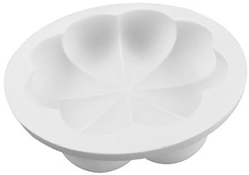 Milisten kuchenform aus silikon Fondantform Fußballtorte schokoladenform pralinenförmchen Silikonformen DIY-Backformen Backform aus Silikon Nachtisch Schimmel Italien Weiß