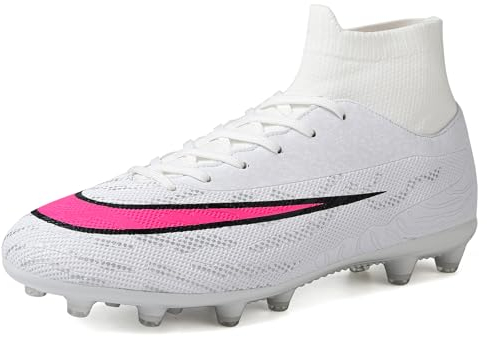 RDYLBU Fußballschuhe Herren Madame Stollenschuhe Fussballschuhe knöchelhohe Schuhe Hallenschuhe Herren Professionelle Fussballschuhe Jugendliche Trainingsschuhe Outdoor Sportschuhe Fußball Stiefel