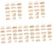 Gadpiparty 75pièces Cartes Bois Forme De Voiture pour Garçon Fille Slices De Mensuels Décoratifs pour Photographie Et Souvenirs