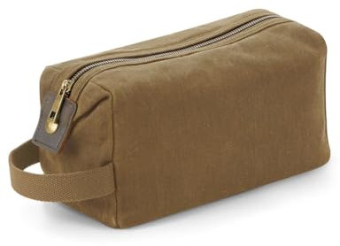 Kulturbeutel aus Segeltuch, CAMEL