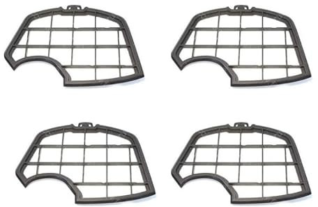 HS PRODUCTS Griglia Filtro Motore Compatibile per Folletto VK140 VK150 – Set da 4 Pezzi, Protezione Ottimale