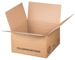 packster 4x Felgenkarton 537 x 537 x 332 mm Braun