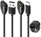 2PCS Cable Chargeur USB Compatible avec Garmin Vivoactive 5 4 3 3S 4S, Câble Chargeur Montre 1m pour Montre Connectée, Recharge Rapide Compatible avec Forerunner, Câble de Rechange USB C pour Montre