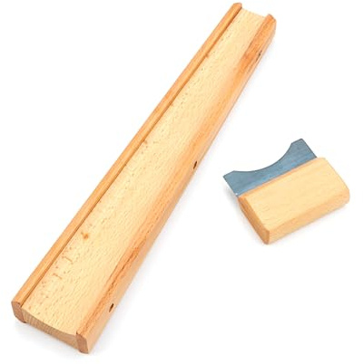 Geigenbrett-Set für Violinen-Fingerbrett, aus Holz, Violinen-Fingerhalter, dunkle Lampe, Violine, Fingerboard-Schaber