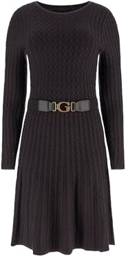 Guess Langärmliges Hana Kleid mit Gürtel für Damen
