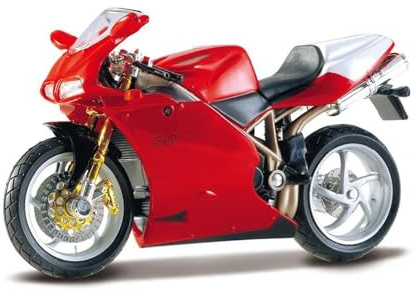 SOUTES Modello di moto Modellino Di Motocicletta Pressofuso In Scala 1:18 Per DUCATI 998 R, Collezione Giocattoli Per Hobby, Regalo Per Moto Fuoristrada