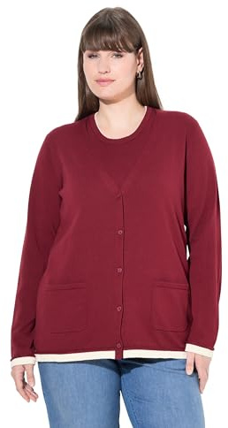 Ulla Popken Damen Strickjacke