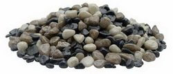 Marina Decorative Aquarium Gravel, 10 Kg, Grey/ Black