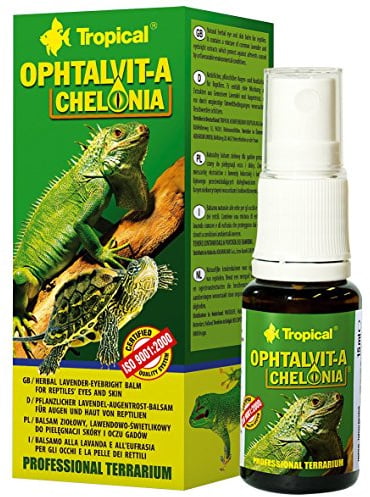 Terrarium-Pflege - Tropical - OPHTALVIT-A CHELONIA - Balsam für Reptilien Augen und Haut