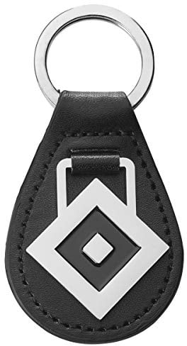 Hamburger SV HSV Schlüsselanhänger Leder Raute