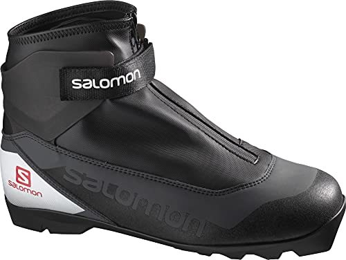 Salomon Escape Plus Prolink Mens XC Ski Boots Black/White/Blue 8.5 (26.5)