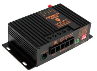 Antarion Régulateur de Charge Solaire MPPT 320W 20A Bluetooth Androïd iOS