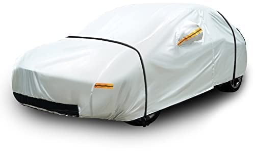 Neverland Car Cover Compatible with Tesla Model Y 2017-2024, Outdoor Waterproof 300D Heavy Duty All-Weather Protection Full Model Y Car Cover with Ventilated Mesh Charging Port Storage Bag