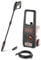 Black & Decker BXPW1500E - Rondella a pressione, ugello rotante, lancia, tubo flessibile da 6 m, ugello in schiuma da 0,4 l, colore: nero e arancione