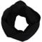 Turnanzug-GymStern Musselin Loop Schal Schlauchschal 100% feine Baumwolle ca. 35x130 cm Damenhalstuch Halstuch Damen Frauen (schwarz)