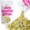 Hemway Ultra Sparkle Glitter - Sand Gold | 100g Multi Size Metallic Flakes for Resin & Epoxy Crafts | Supplies for Tumblers, Festival, Hair, Face, Body, Eye & Nail Art Decoration