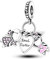 Hapour 925 Sterling Silber Charms für Charme Armbänder Halskette Europäischen Schmuck Anhänger Perlen Charme Geburtstag Armband Charms für Frauen Mutter