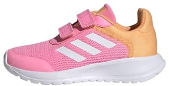 Adidas Unisex Kinder Tensaur Run Shoes, Bliss Pink/Hazy Orange, 28 EU