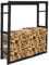 Ansobea 150x80x25cm Kaminholzregal Stapelhilfe für Feuerholz Holzlager Kaminholzständer Feuerholzregal Brennholzregal Holzlager für Holzscheite Holzkörbe Holzlagerung Innen & Außen