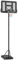 SPORTNOW Basketballständer mit Rollen 110x75cm Rückwand, Mobiler Basketballkorb mit Ständer, verstellbare Korbhöhe 230 bis 305 cm, Basketballanlage für Erwachsene, für Schwimmbad Außenbereich