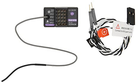 2 Channels 2.4GHz RC Receiver with Gyro, Surface Long Range Control RX, Gyro Receiver, Radio Transmitter, 4H Single Antenna, Rc Receiver, Receiver for AFHDS 3 Transmitter