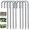 Zeltheringe, 8 Stück Erdnägel, 30 cm Heringe Camping, Heringe Erdnägel Stabil, Bodenanker-Heringe, Bodenanker Zelthaken, Erdanker, ideal für Garten, Camping, Angeln und Zelten
