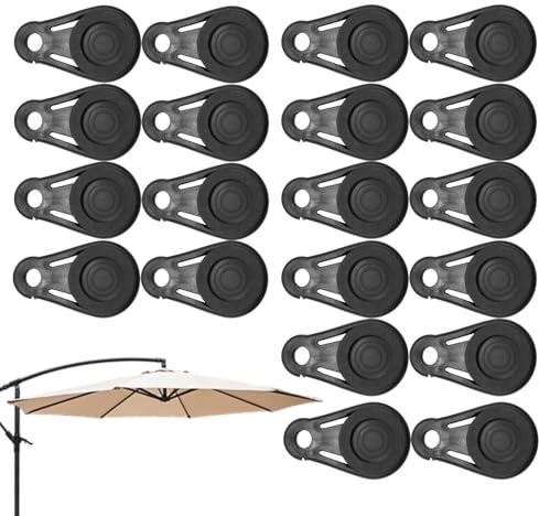 Tarp Clips Heavy Duty, Tragbare Zeltclips, 20X Baldachin-Clips