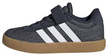adidas Unisex Kids Vl Court 3.0 Children Shoes, Legend Ink/Cloud White/Gum, 11.5 UK Child