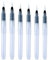 Lot de 3 ou 6 stylos pinceaux à eau rechargeables pour aquarelle - 3 tailles de pointes pour mélanger les couleurs et créer des nuances