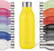 LES ARTISTES Paris A-6921 Bottle'Up 2.0, Thermos 500 ml, Gourde isotherme sans BPA, Réutilisable, Garde au chaud 12h et au froid 24h, Légère, Acier Inoxydable, Design Rio