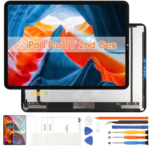 Schermo LCD per iPad Pro 11 2nd 2020, per iPad Pro 11 2020 Gen LCD Display Digitalizzatore per iPad Pro 2020 11,0 Pollici Touch Screen Schermo di Ricambio Assemblaggio Kit A2068 A2230 A2228 A2231