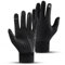 AYNKH Warme Handschuhe, dünne Winterhandschuhe für Männer und Frauen, Touchscreen, rutschfest, Handschuhe, Schwarz, Schnitt, Outdoor, Wandern, Laufen, Arbeit, Radfahren