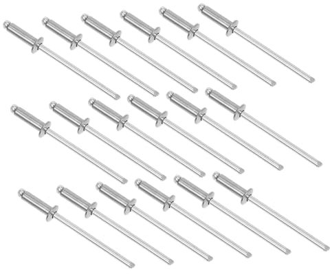 OSALADI 50stücke Edelstahl Blindnieten Mit Rundkopf Für Metallverarbeitung Und Elektroprojekte Langlebig Vielseitig Einsetzbar Passend Für Verschiedene Materialien