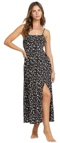 Billabong Damen Take Your Time Dress Lässiges Kleid, Schwarzer Sand, XS