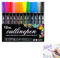 XOXVURI 12 Stück Glitzerstifte Zauberstifte, Glitzerstifte Zum Basteln und Malen, Ostern Geschenke Kinder, Outline Stifte Metallic Magische Stifte für Kleinigkeiten zu Ostern für Kinder
