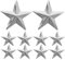 Gogogmee 10 Stück Snowboard-pad-Matte – Snowboard-griffpads Greifer-Spikes