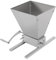 MINRS 4L Manuelle Getreidemühle Malzmühle Schrotmühle Barley Mais Schrotmühle Manuelle Verstellbare Getreidemühle Manuelle Edelstahl Grainmühle Grain Crusher Malt Mill für Brauen Gerste, Weizen