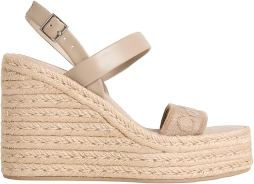 Calvin Klein Damen Wedge Espad 70 Webbing LTH Hw0hw02901 Keil-Espadrilles