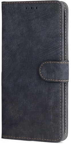 BEEJTUNY Leder Handyhülle für Cubot X100, Hülle Geldbörse mit RFID Schutz, Magnetische Passform Schutzhülle, Integrierte TPU Cover Case.Schwarz