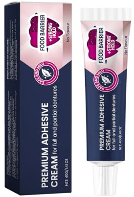 CFEWV Prothesenkleber Zahnprothesen-Haftmittel, Zahnprothesen Haftgel,Zahnprothesen Kleber,Haftcreme Für,Langanhaltender Thermoplastischer Zahnprothesenkleber Zur Prothesenanpassung
