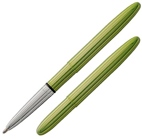 Fisher Space Pen Bullet 400LG Kugelschreiber (Schreibt im Weltall, unter Wasser und bei extremen Temperaturen) Lime Green
