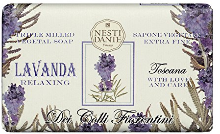 Nesti Dante Colli Fiorentini Lavender (Handseife aus natürlichen Inhaltsstoffen, langanhaltender Duft, Seife) 664202