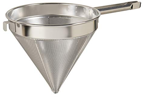 Update International CC-12C 12 Coarse Mesh China Cap Strainer, 201 Stainless Steel, Silver