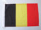 AZ FLAG - Drapeau Belgique - 45x30 cm - Pavillon Nautique Belge Spécial Bateau Et Extérieur En Maille Bloquée Avec Anneaux Plastiques Intégrés - 30g